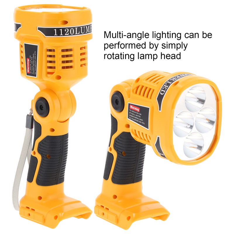 LED Work Light 1120LM 12W Outdoor Lamp Flashlight with Brightness