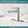 Peerless Xander Single Hole Bathroom Faucet, Single Handle Bathroom Faucet