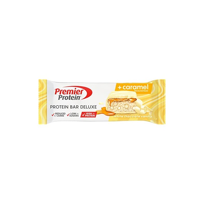 Premier Protein - Protein Bar Deluxe 40% - White Chocolate