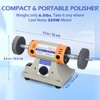 4" Jewelry Polisher - Adjustable Variable Speed Bench Buffer &