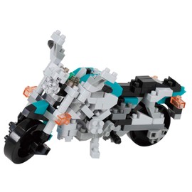 Kawada Nanoblock Award Selection Motorcycle Cruiser Type NBC_329