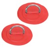 4pcs Inflatable Boat Kayak DRing Pad Patch Marine Fixed Buckle