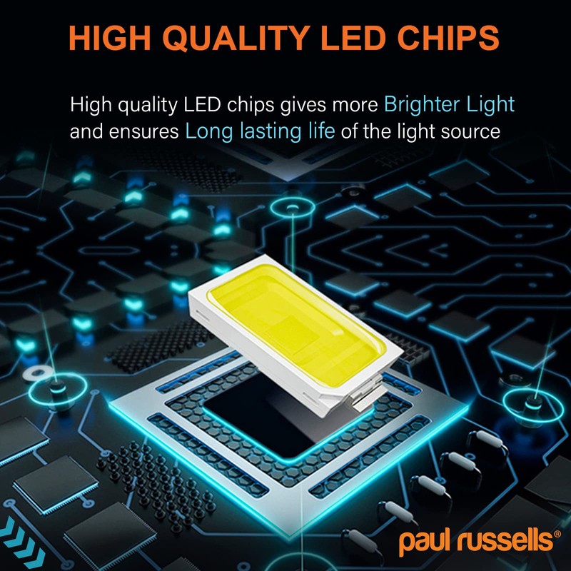 paul russells LED Ceiling Downlights, 4W Slim Recessed Bathroom Downlights,