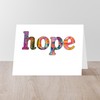 CafePress Hope Folded Greeting Card Glossy