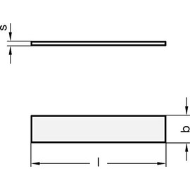Leaf Spring 0.6 mm Thick, 10 mm Wide