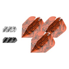 Target Darts Raymond Van Barneveld Ink Design Ten-X Dart Flights - 3 Pack (9 in Total)
