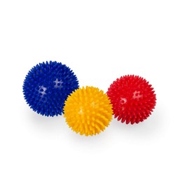 Massage Ball Hedgehog Ball Anti-Tension Set of 3 Large (8 cm, 9 cm, 10 cm)
