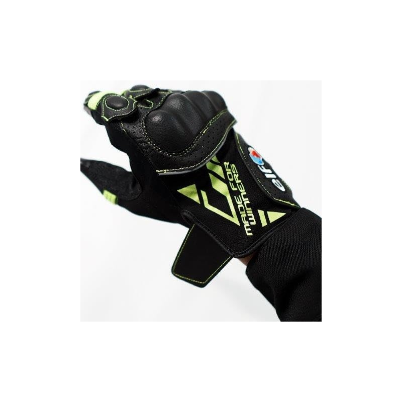 elf EG-S527 Motorcycle Gloves Spring Summer Model Nero Mesh Gloves