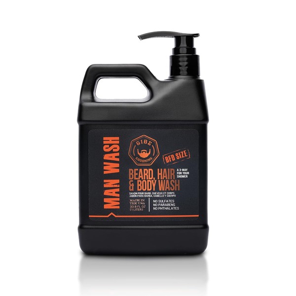 GIBS GIBS Man Wash 3 in 1 (Beard, Hair &