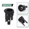 LQI Rear Parking Assist Sensor Retainer Bezels Baffle Kit Compatible