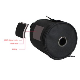 Hanging Toilet Paper Holder, Waterproof Tissue Holder Portable Toilet Paper Holder Portable and Foldable Roll Storage Bag with Adjustable Strap for Wall Tent Home Office(Black)