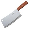 Winco 8" Heavy Duty Chinese Cleaver with Wooden Handle, 3-1/2″