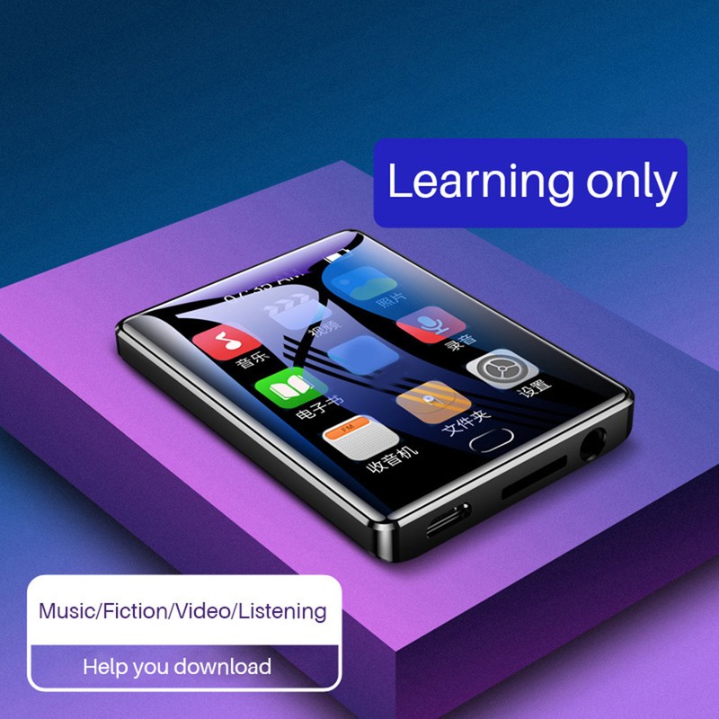 Bluetooth 5.0 MP3 Player 2.5 inch Sport Portable Lossless Sound