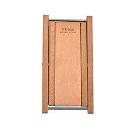 NUZAMAS Adjustable Solid Wood Guitar Footstool, Foldable, Height and Angle Adjustable, Heavy Duty, Music Foot Stool, 27cm x 13cm