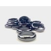 6mm Rounded Hematite Rings (20/bag)
