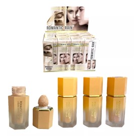 A4f Solutions Base De Maquillaje Liquida Mate Alta Cobertura 4 Piezas