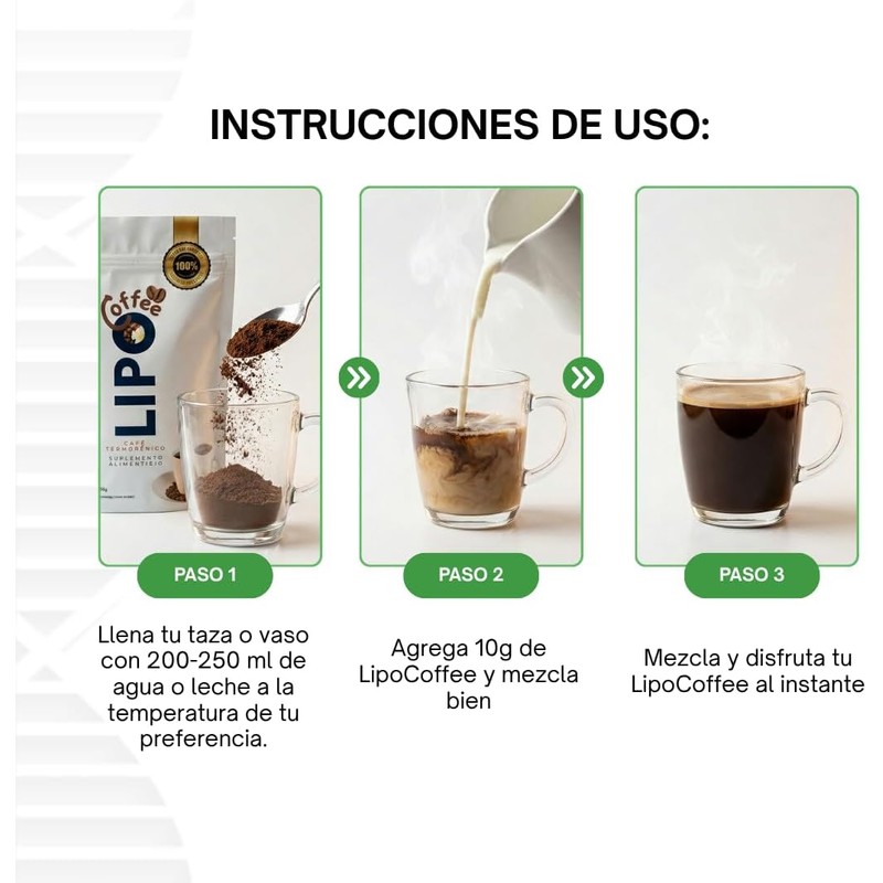 Natural Works Lipo Coffee Café Termogénico 250 g Suplemento Alimenticio