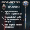 Future Knights Darkstar Steel Tip Dart Set-90% Tungsten Professional Darts