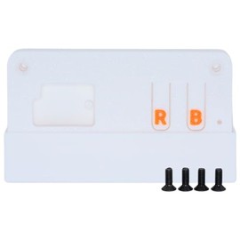 Generic Retro Case Compatible with Wi-Fi Dev Board V1 ESP32-S2 GPIO Pin Cover USA Made (White)