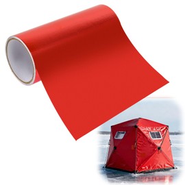 YIYIREA Ice Shelter Patch Kit 7.8" x 118" Roll – Self-Adhesive Cuttable Tent Repair Tape for Ice Fishing Shelter, Tear-Resistant Waterproof Repair Fabric for Ice Tents, RV Awnings & Outdoor Gear