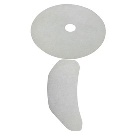 Tofficu 2Pcs Dryer Lint Filters Replacement Set Air Intake Exhaust Filters for Efficient Drying Easy Installation Compatible with Dryers Extends Machine Lifespan