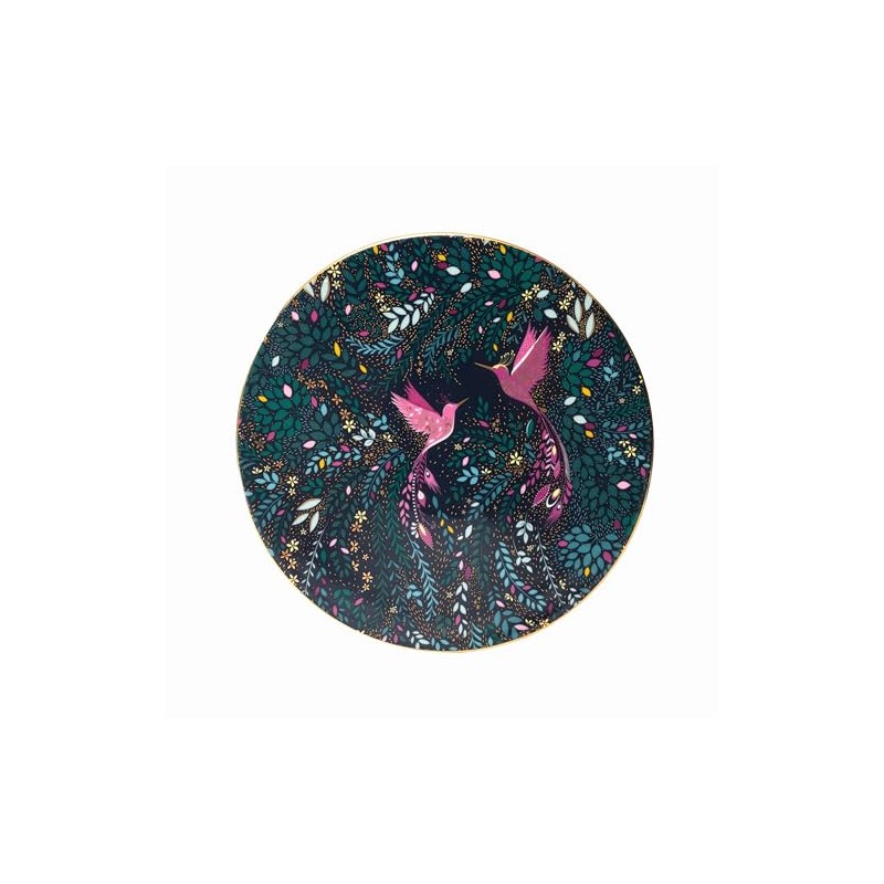 Sara Miller India Collection - Hummingbird Serving Plate - Deep