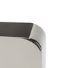 Gedy PL981300300 Brush Holder, Chrome, 4.5 x 10 x 10