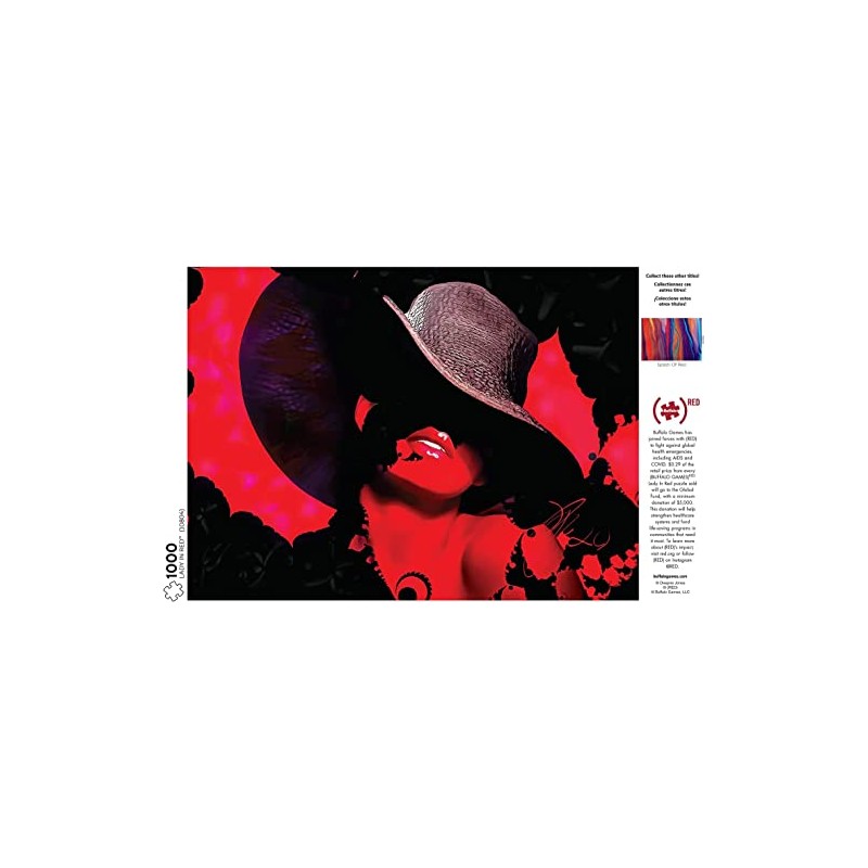 Buffalo Games - Lady in Red - 1000 Piece Jigsaw