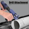 3 Saw Blades Reciprocating Saw Adapter Electric Drill Attachment with