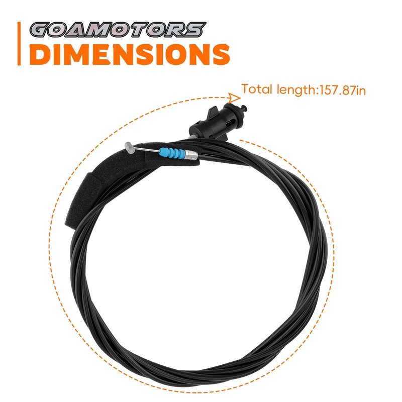 GoaMotors Fuel Gas Door Release Cable 74411-T0A-003 Fits For Honda