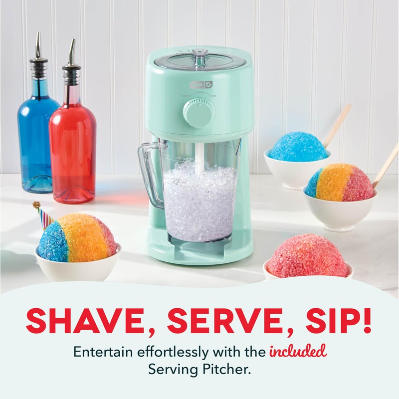 Dash Deluxe Shaved Ice & Sushy Maker with Serving Pitcher,