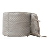Baby Inc Set De Edredon Cuna Ultrasoft Gris Blanco Baby