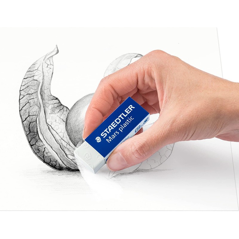 Staedtler Mars Eraser, Plastic, Phthalate and Latex-Free, 10 Erasers in
