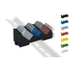 DIN Rail Mount / Adaptor "Triple" for Shelly-Mini DIN Rail