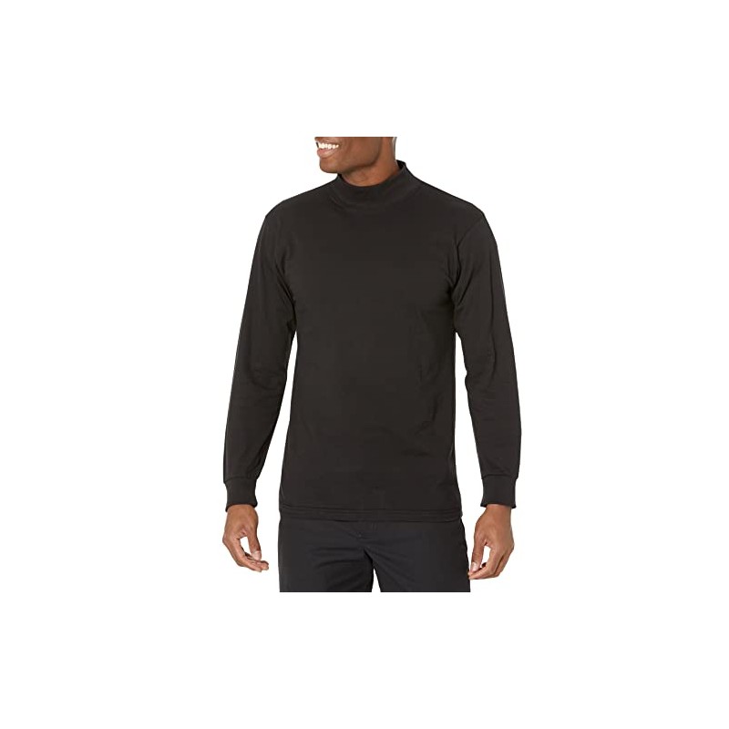 Mock Turtleneck-black, L
