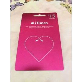 ITUNES Earbud Heart ( 2007 ) Foil Download Card ( $0 - NO VALUE )