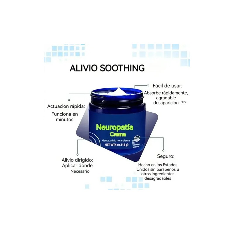 2pcs Crema For Aliviar La Neuropatía Basic Extra.dermografo