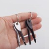 2 Pack Keyring Screwdriver, Portable Phillips Flathead Keychain Screwdriver Outdoor
