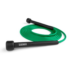 trenas Skipping Rope | Jump Rope | Skipping Rope | Skipping Rope Adults & Children | 3 Metres | Easy Adjustable | Speed Rope | Green