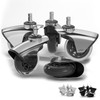 Replacement Office Chair Wheels for Carpet, Wood & Tile, Set