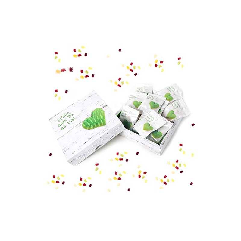 Logbuch-Verlag Gift Box Filled with 25 "Schön dass du da