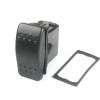 SCI MOMENTARY Rocker Switch, DPDT 6pins, 20 Amps/12vdc, 10 Amps/24vdc,