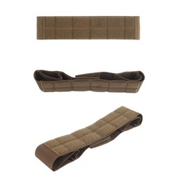 Hook and Loop Molle Expansion Board Panel Strip Attachment Molle Pack Tool Pouch ，Personality Armband, Name Patch，Tourniquet (Coyote Brown)