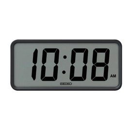 Seiko Clock SQ821K Seiko Standard Wall Clock, Quartz Watch, Smartphone Time Correction, 4.4 x 9.4 x 1.6 inches (112 x 240 x 41 mm)