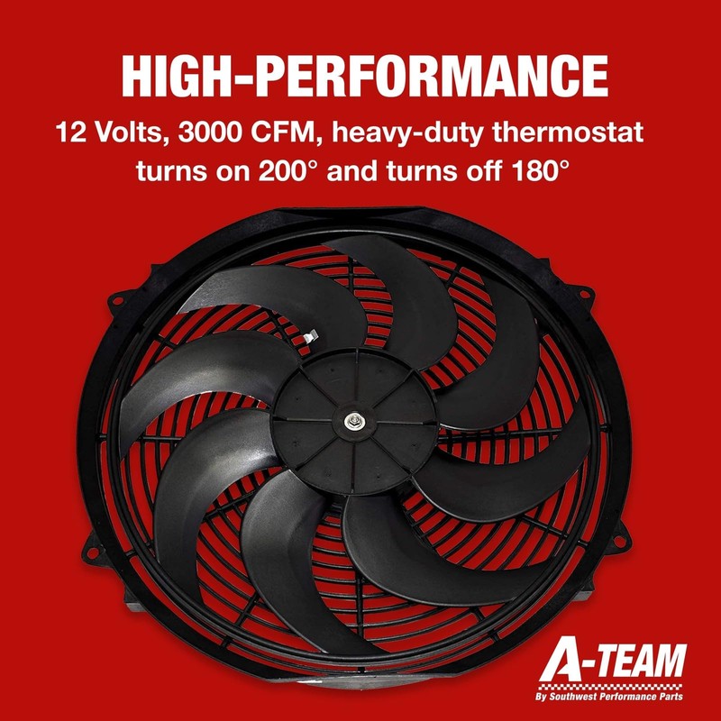 A-Team Performance Radiator Electric Cooling Fan - Electric Radiator Fan