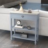 kinbor Skinny Console Table - Narrow Sofa Tables with Drawer