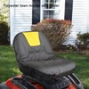 XIAOJUN Universal Mower Seat Cover Padded Comfort Pad Storage for