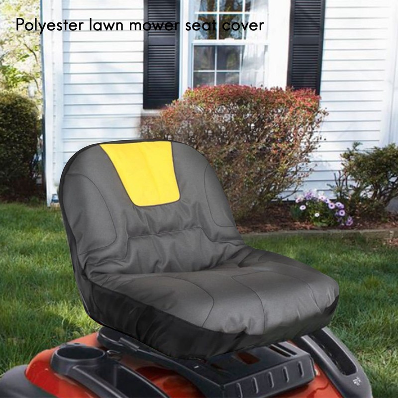 XIAOJUN Universal Mower Seat Cover Padded Comfort Pad Storage for