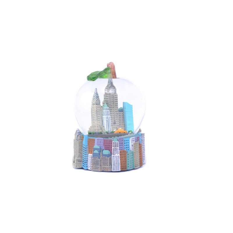 New York City Classic Apple Snow Globe 65mm
