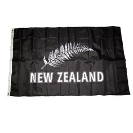 3x5 New Zealand Silver Fern 100D Flag 3'x5' Brass Grommets